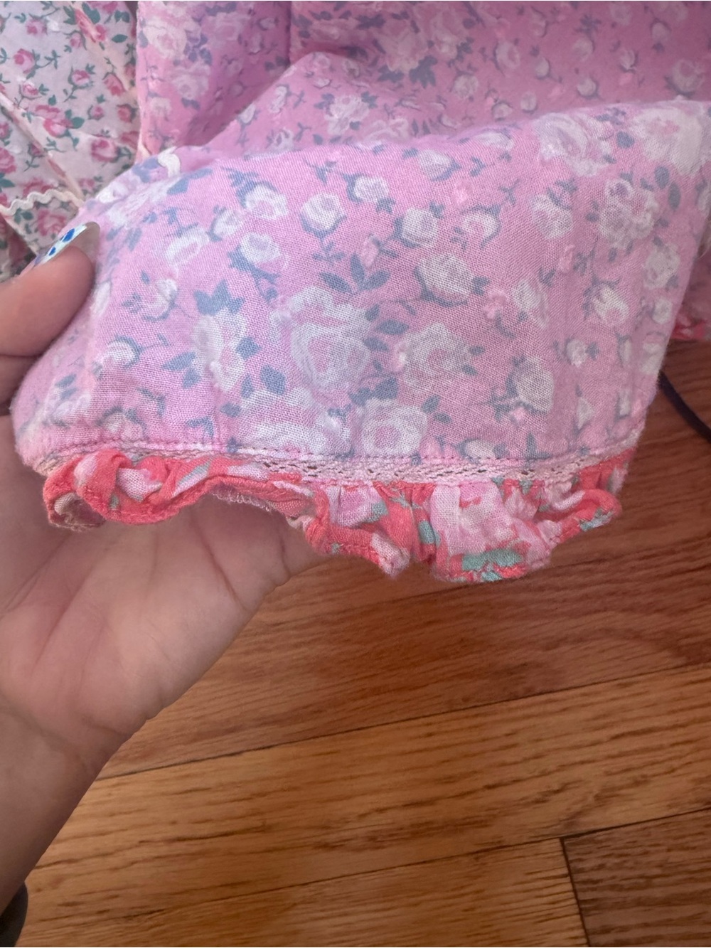 LoveShackFancy Floral Puff-Sleeve Maxi Dress - Picture 5 of 5